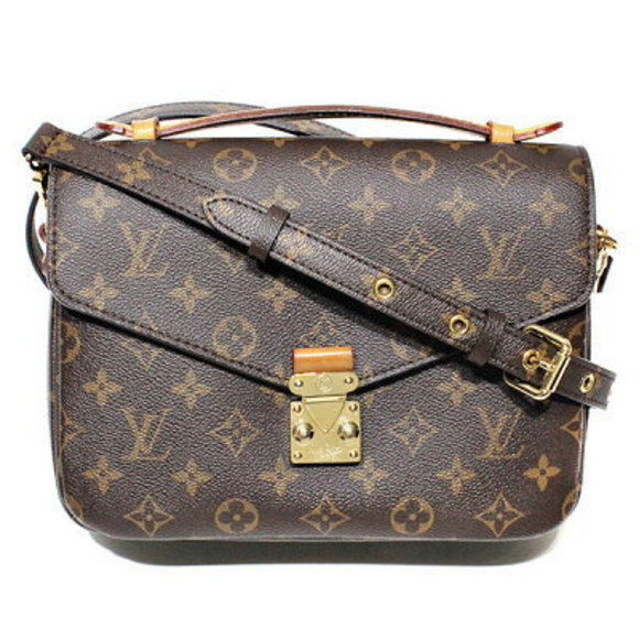 Louis Vuitton Monogram Pochette Metis Shoulder Bag - Picture 1 of 4